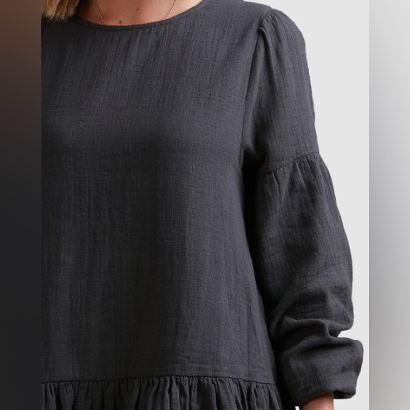 Billabong Black Mini Dress 𓇼 Australia Exclusive - Picture 8 of 9